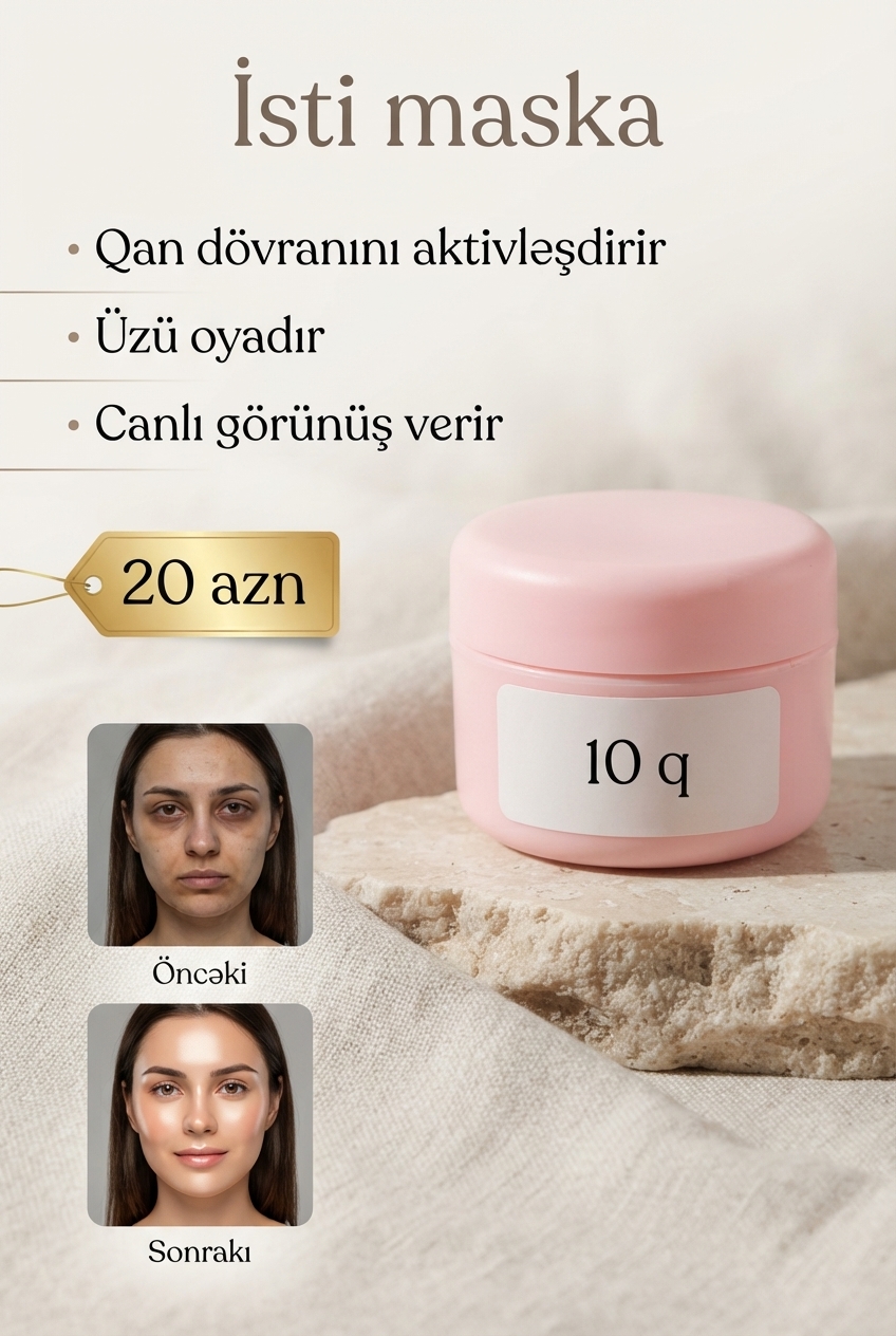 İsti maska - organik 