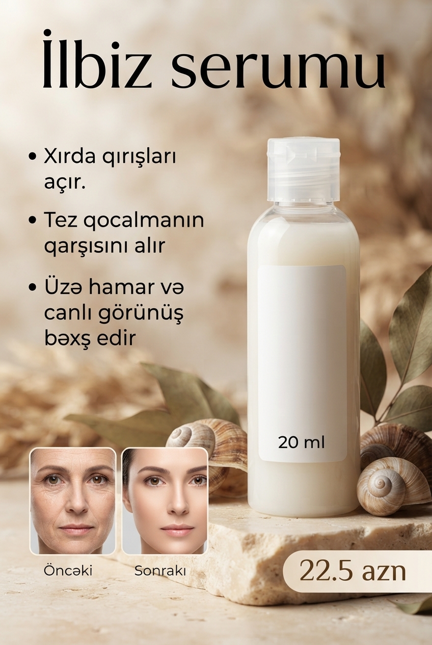 İlbiz serumu - organik 