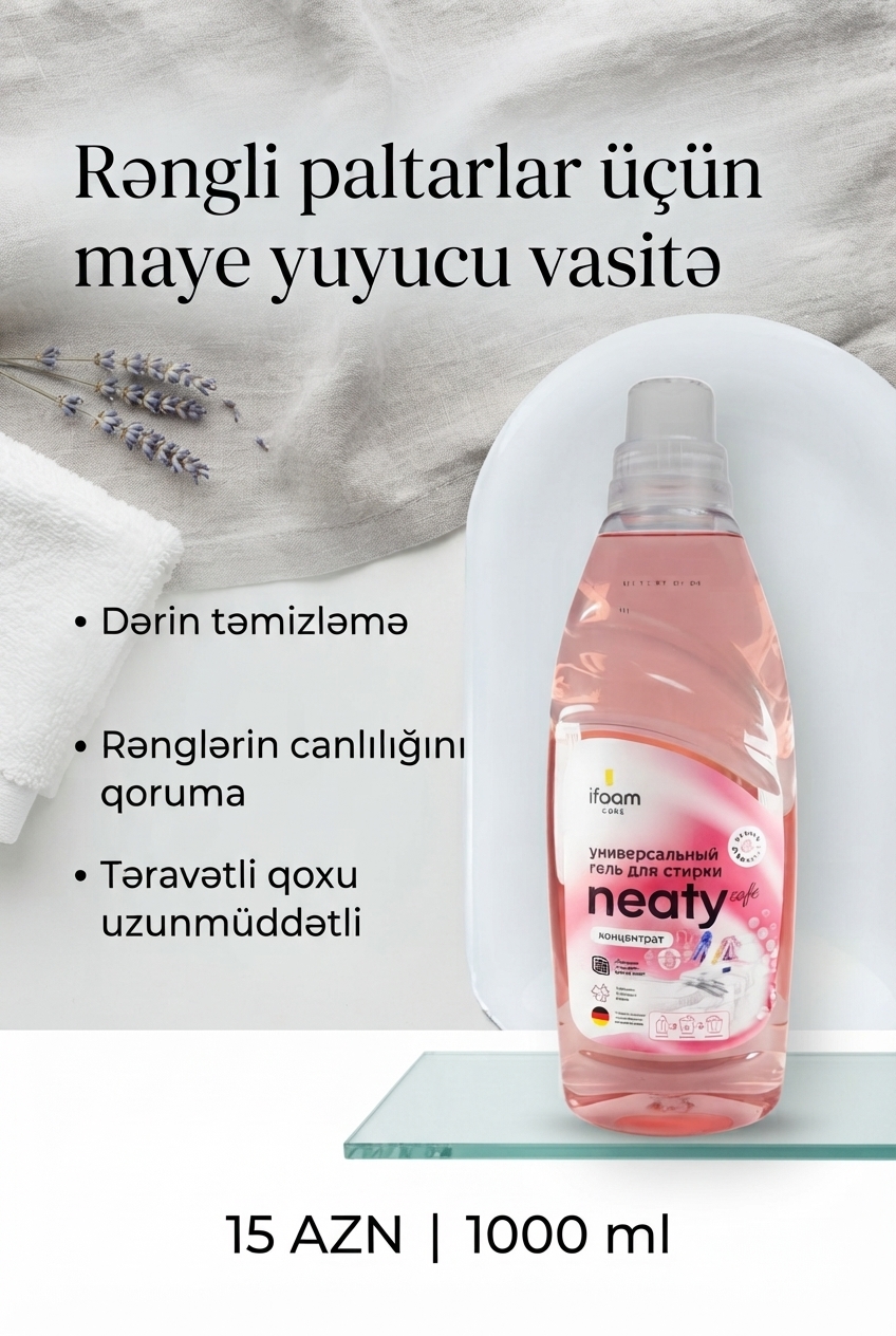 Rənglilər üçün yuyucu vasitə 
