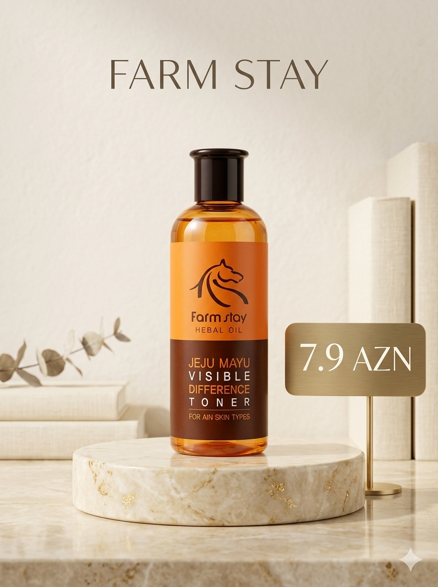 Farm Stay Tonik: 200 ml — Dərini təmizləyir və qidalandırır.